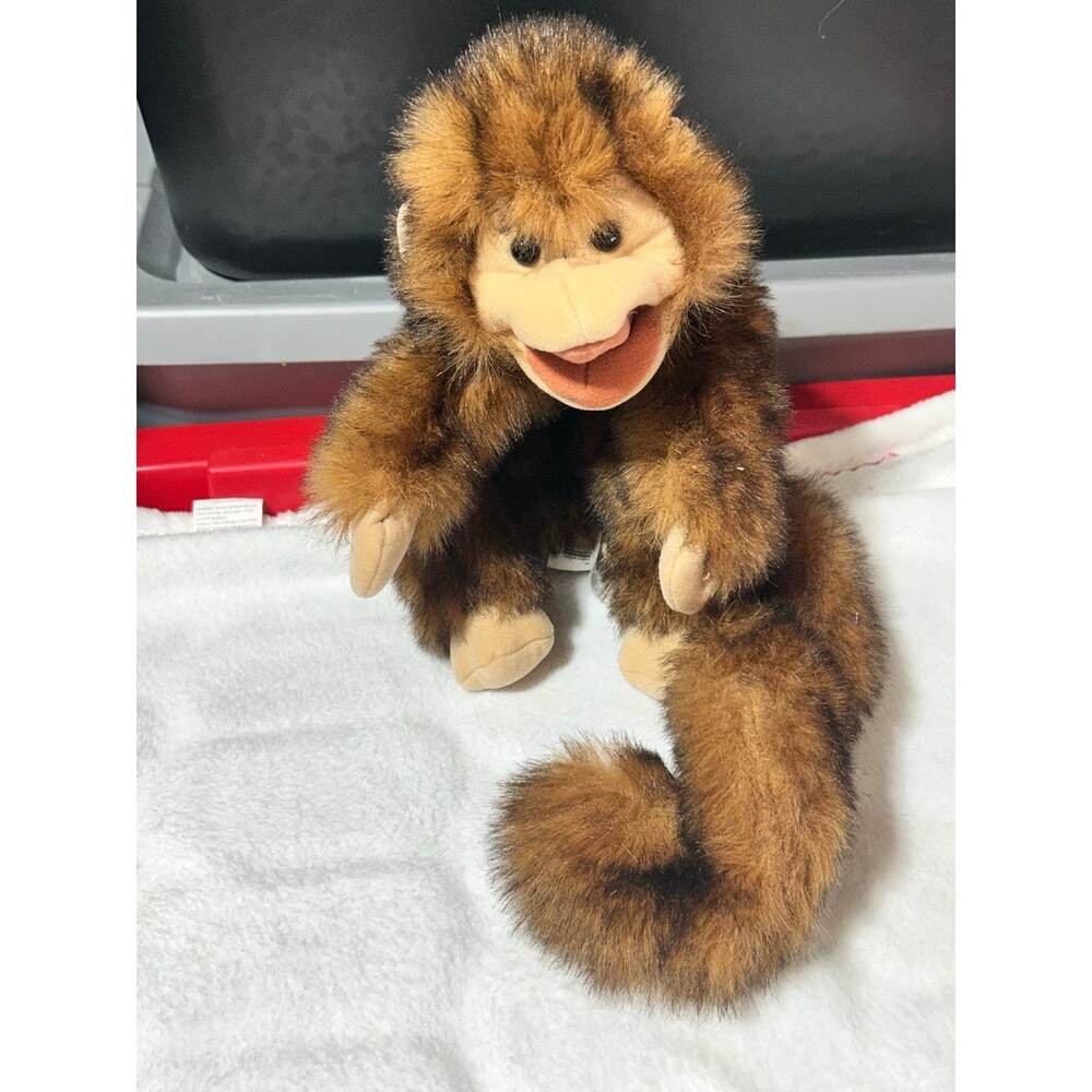 Folkmanis monkey puppet